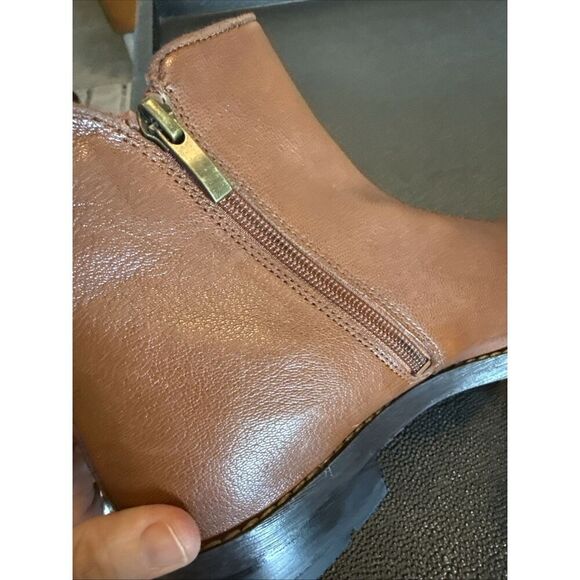 Franco Sarto Marcus Bootie (Women) | Nordstrom Franco Sarto Marcus Bootie Leather Cognac Color  Size  8M